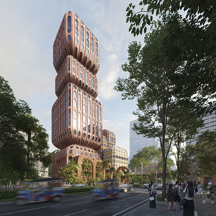 Hatai marks Heatherwick Studio's inaugural project in Thailand, bringing the firm's distinctive design approach to Southeast Asia.