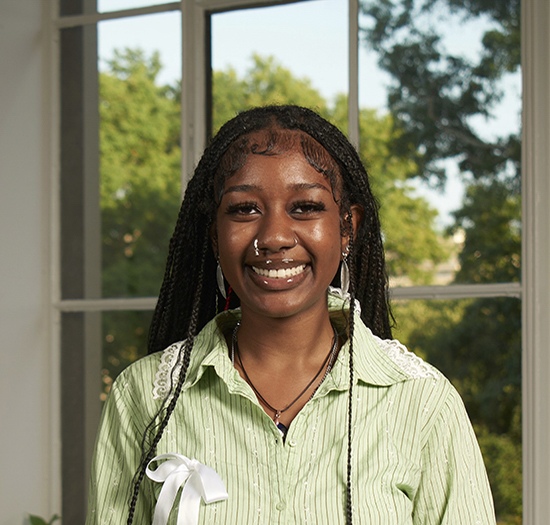 Self portrait of Ayah Mahmoud, Design, MIT, USA