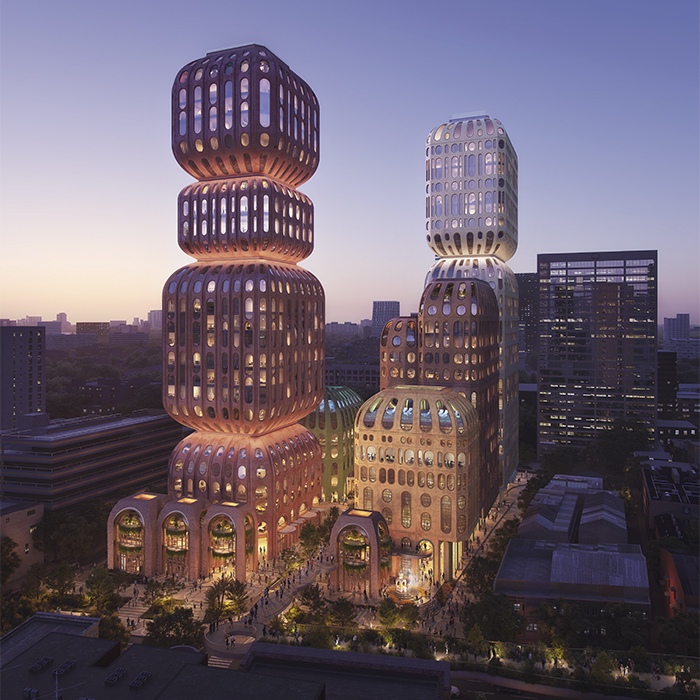 Heatherwick Studio reveals its Thailand debut with Hatai, a lantern-inspired development transforming Bangkok's Silom district.