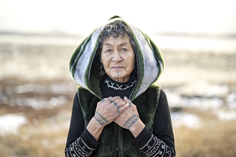 Aaju Peter, Iqaluit, Nunavut, Canada by Michelle Valberg