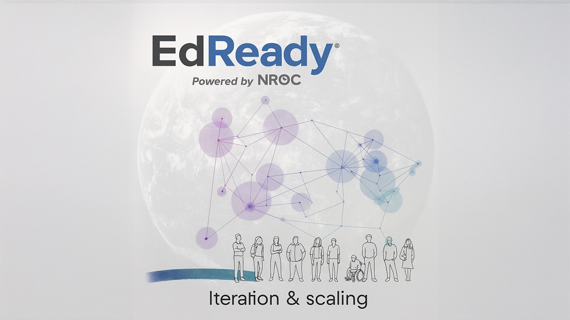 The journey from NROC to EdReady: transforming digital education resources into personalized learning pathways. Image inspired by NROC