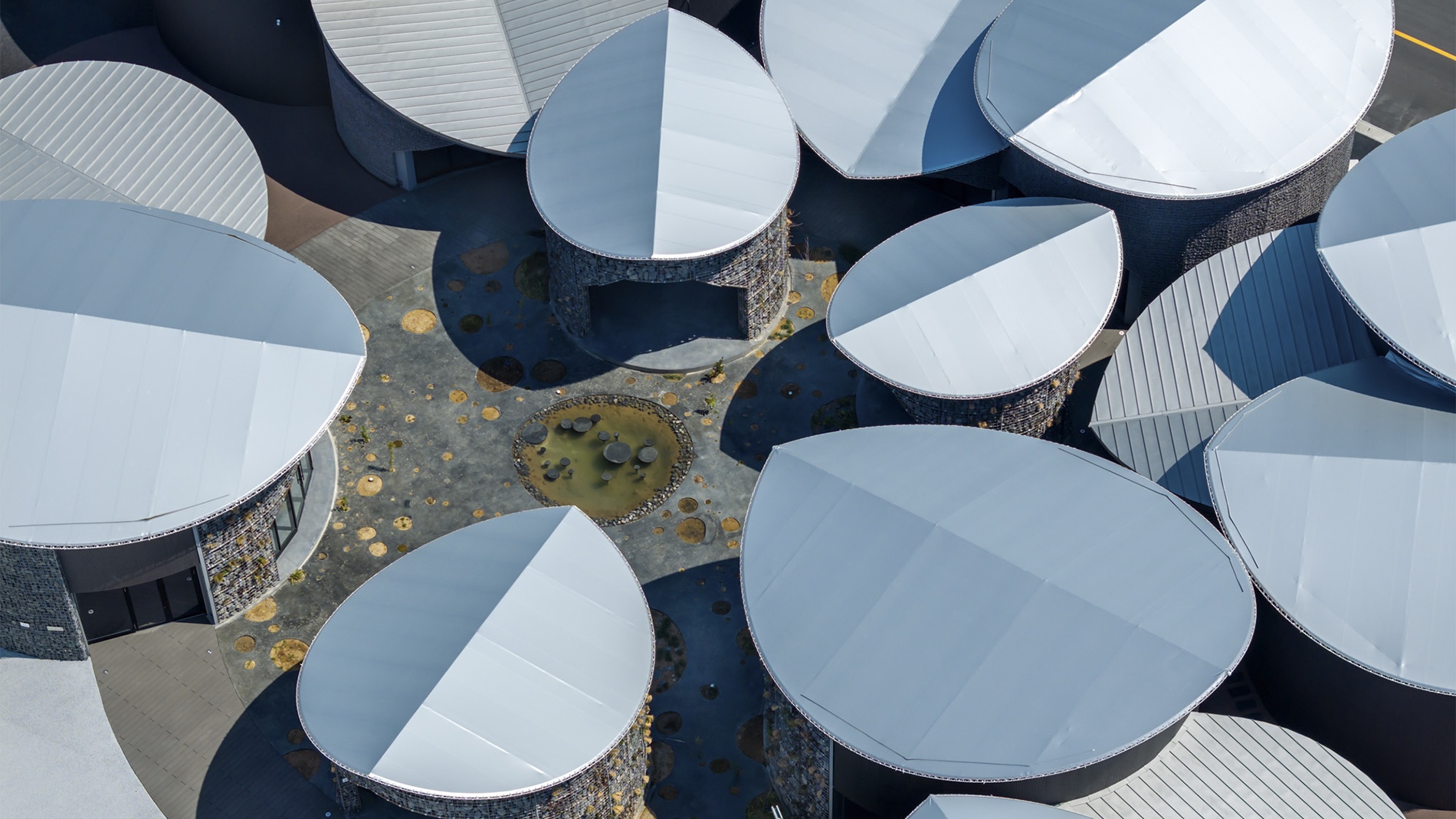 The Future Life Village pavilion at Expo 2025 Osaka, designed by KOMPAS