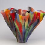 2022 Rainbow Lorikeet by Toots Zynsky, Glass artist, USA