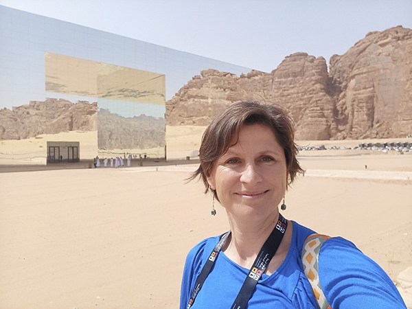 Self portrait of Dr. Maria Guagnin