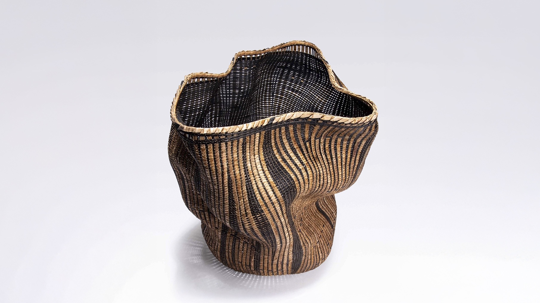 'Ebb Tide' by Polly Adams Sutton, Basket Artist, Washington State, USA