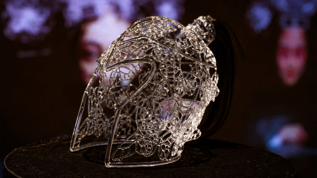 Butterfly Helmet, from Crowns of Glass, by Nancy Yu