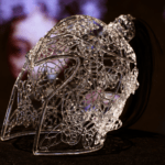 Butterfly Helmet, from Crowns of Glass, by Nancy Yu