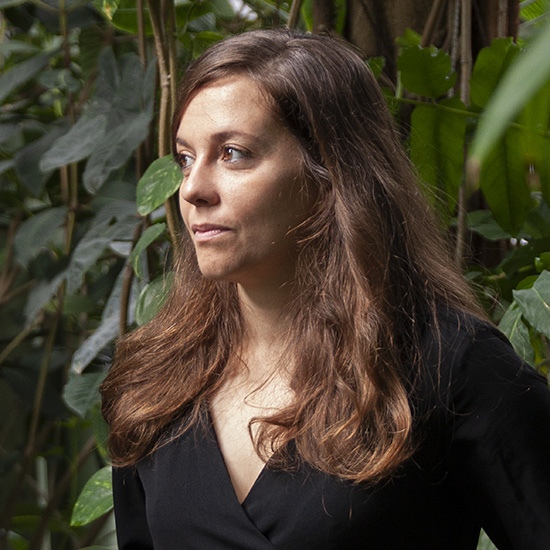 Self portrait of Almudena Romero