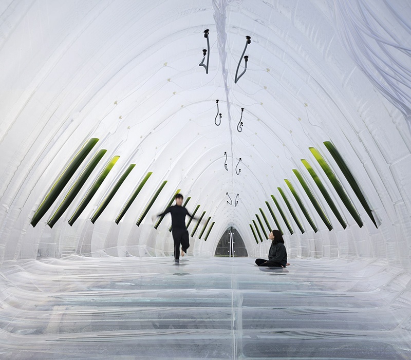 AirBubble interior at COP26 Glasgow