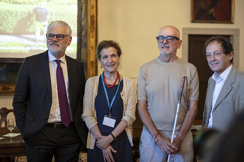 Press conference for the Borges Labyrinth