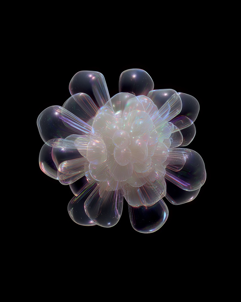 Artwork from Yeonjeong Jang's Digital Sublime series