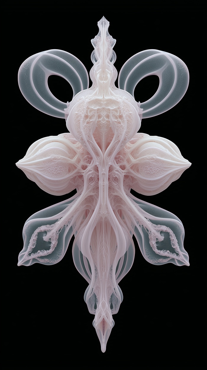 Digital Sublime Forms of Entanglement by Yeonjeong Jang