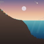 Earth about four billion years ago, and the settings where life's chemistry could have begun. With so many partly isolated environments, each could have settled on a different hand, which is why a homochiral pond is a different question from a homochiral planet.