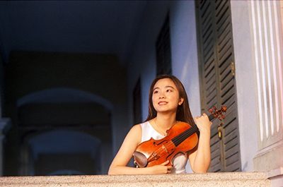 Self Portrait, Chener Yuan, Violinist, Juilliard Music School, China