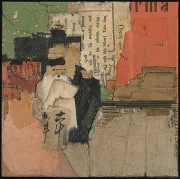 "ONCE UPON A TIME" by Louis Forbush, Collage Art, Bay Area, CA, USA