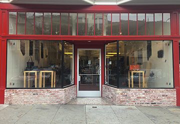 Store Front by Béatrice Amblard, Leather Artisan, France, USA